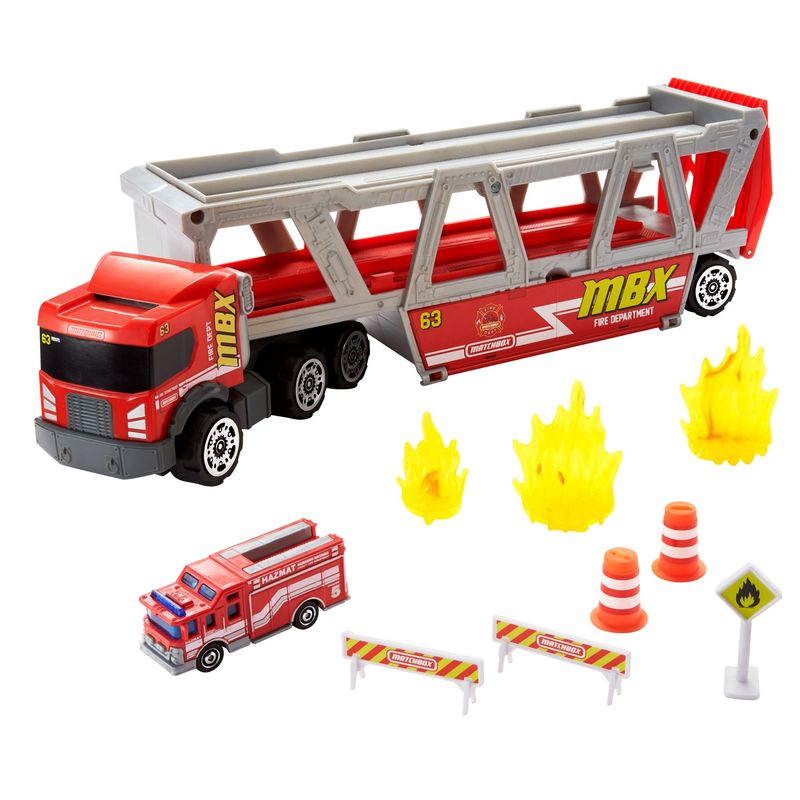 Matchbox Fire Rescue Hauler