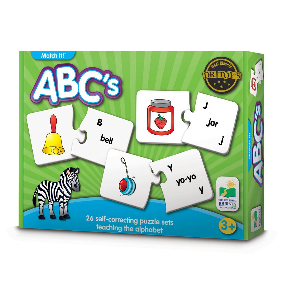 The Learning Match It Alphabet Game