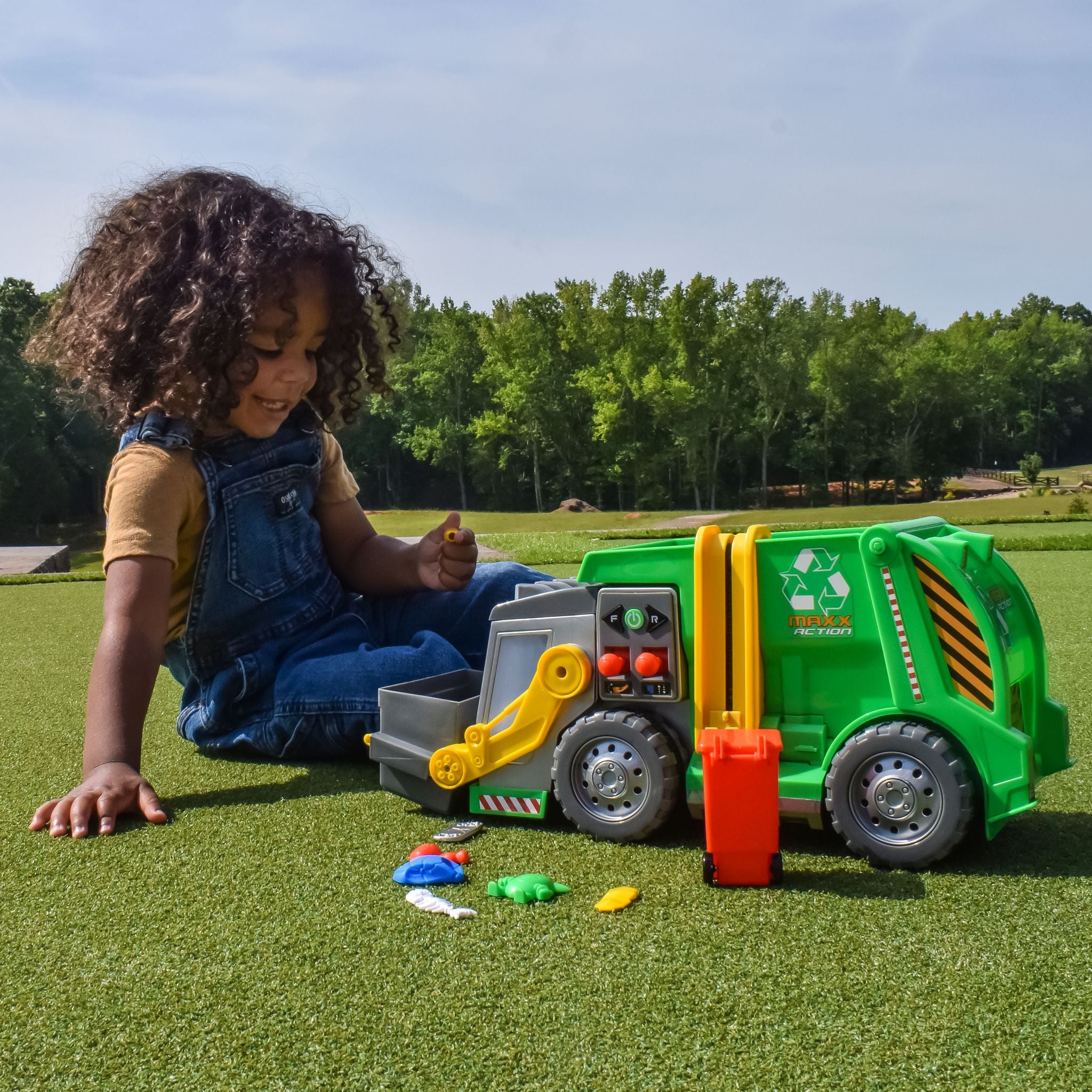 Maxx Action 3-N-1 Lights & Sounds Maxx Recycler Truck