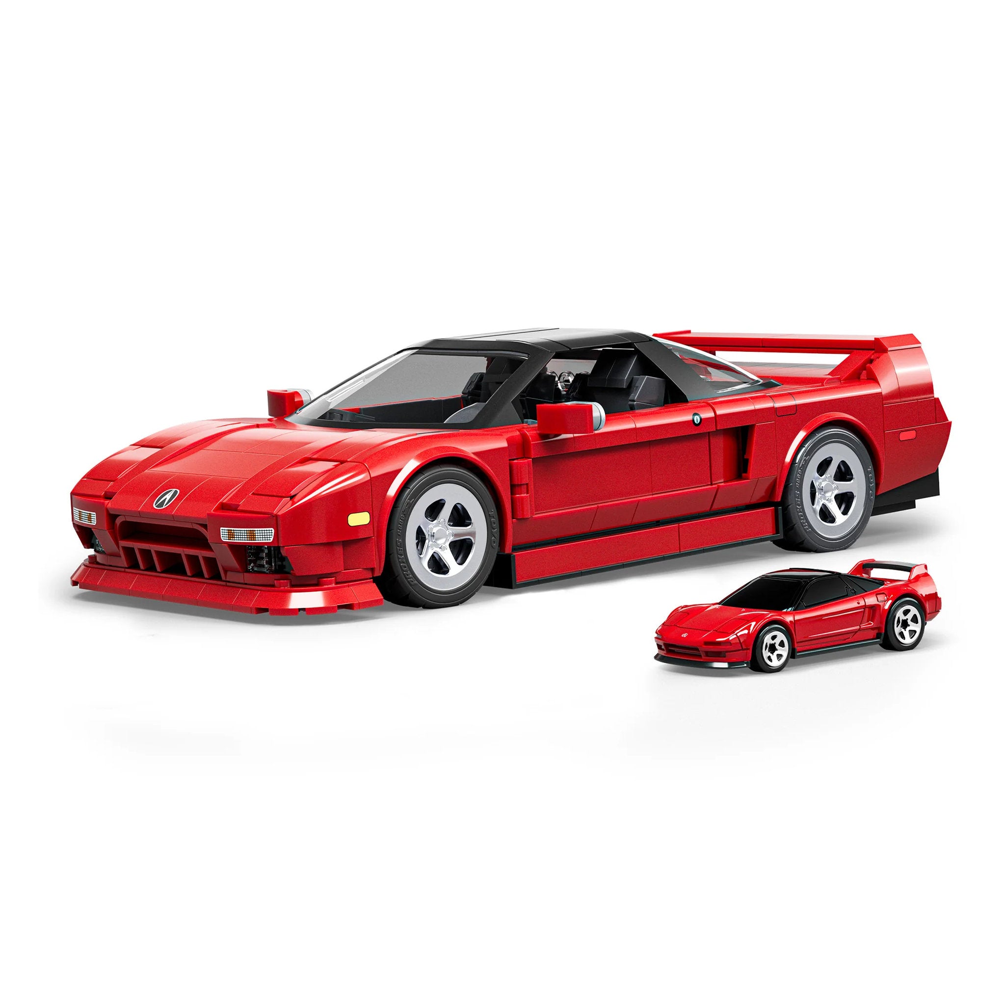 Mattel Brick Shop Hot Wheels Elite Acura NSX Building Set