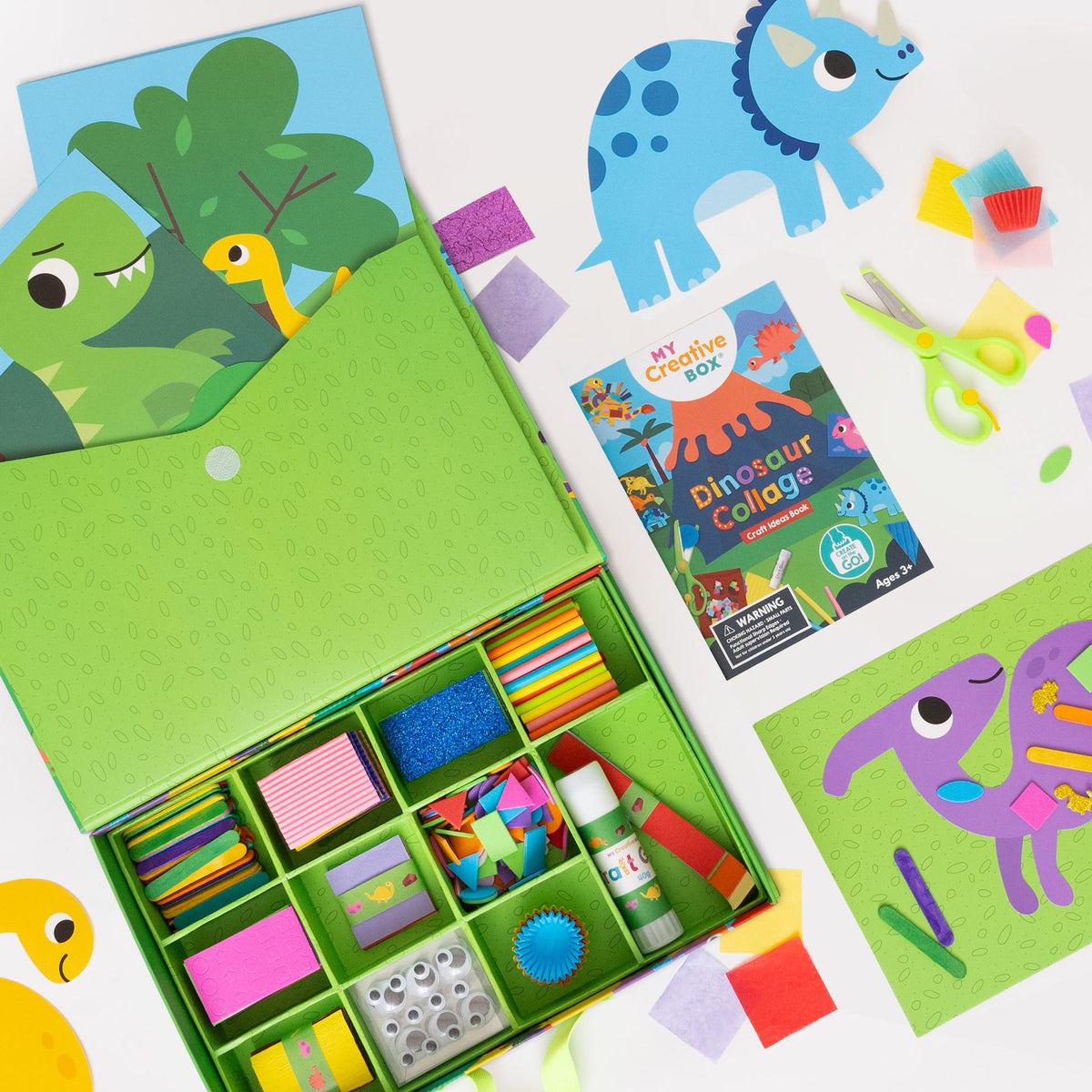 My Creative Box - Dinosaur Collage Activity Box