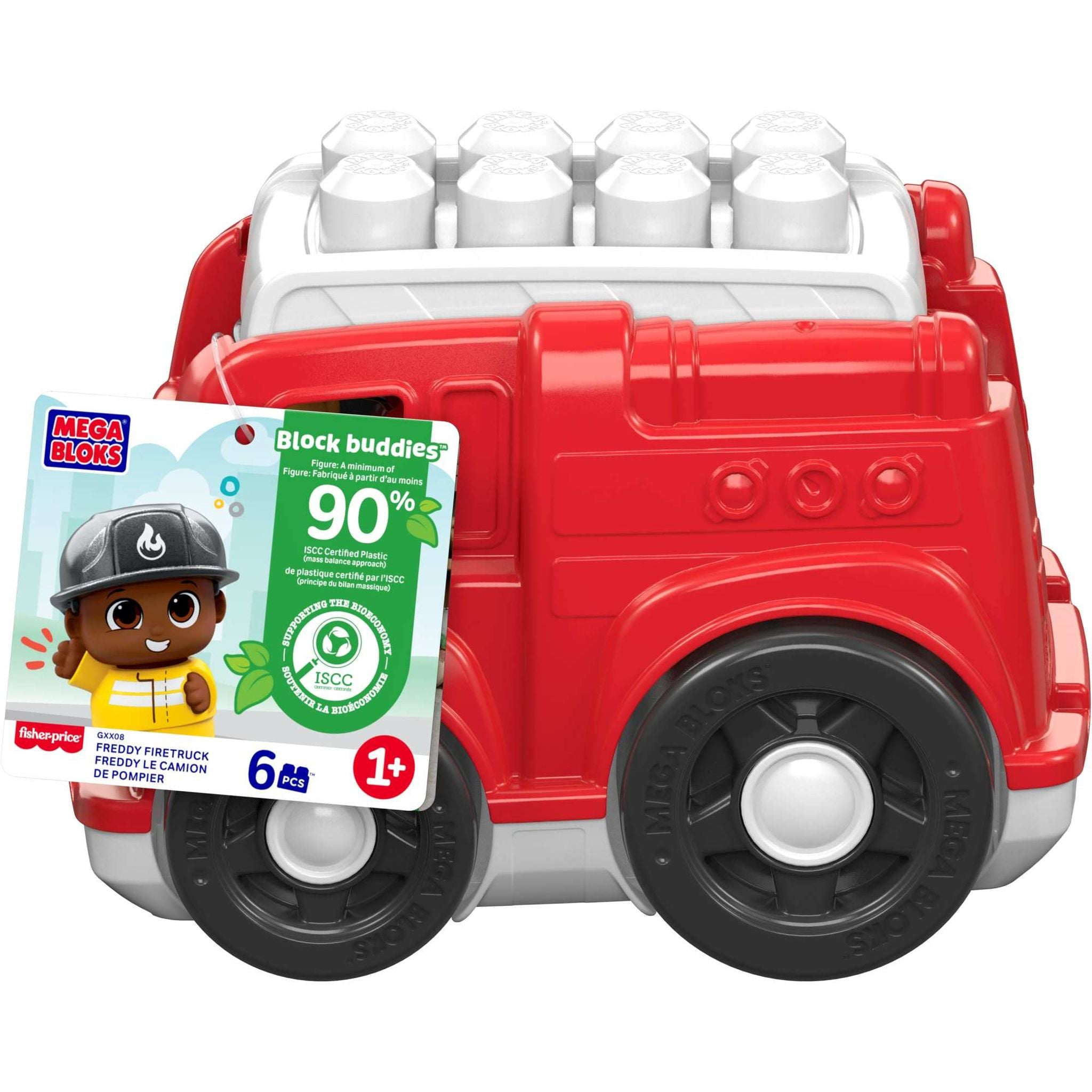 MEGA Bloks Block Buddies Freddy Firetruck