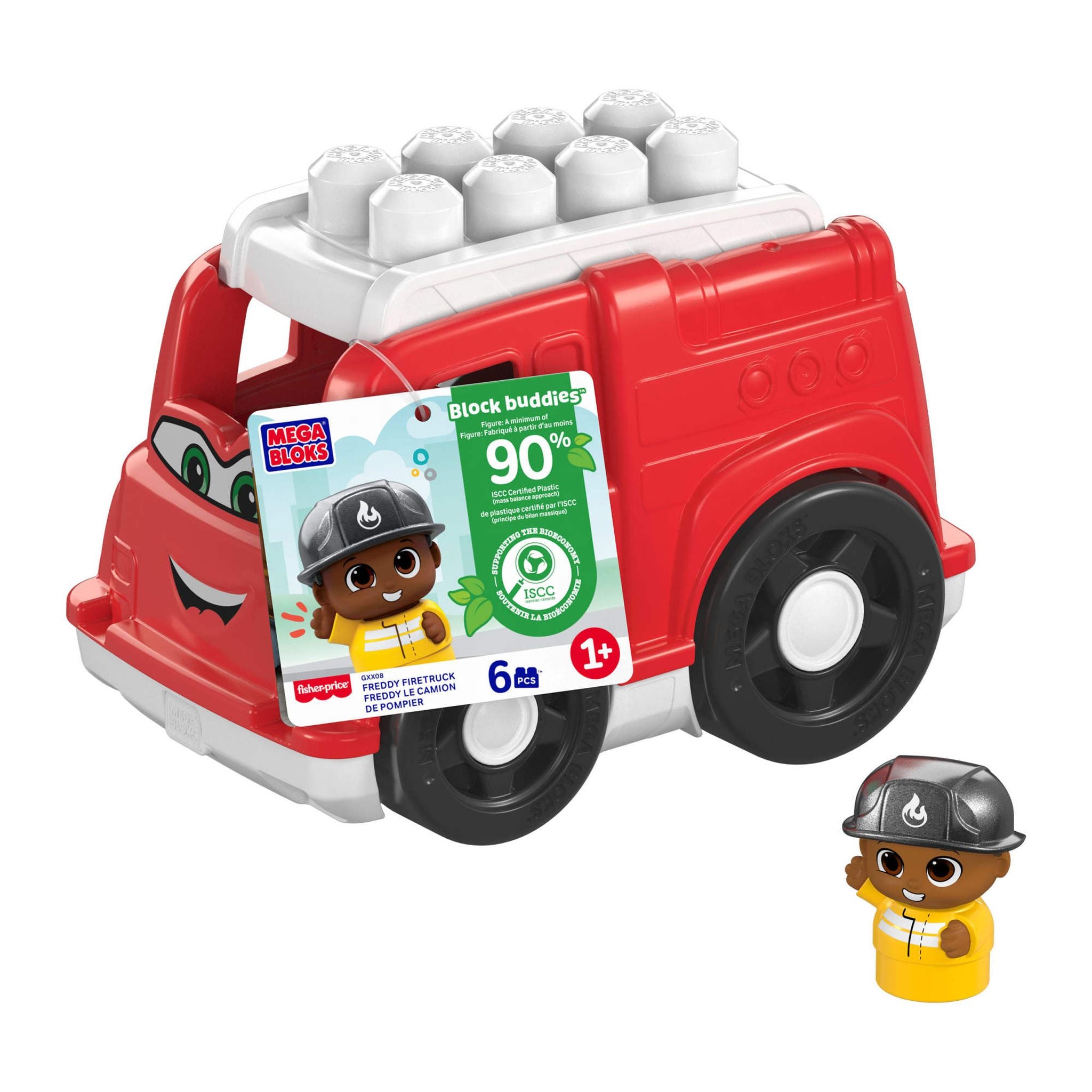 MEGA Bloks Block Buddies Freddy Firetruck