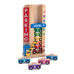 MELISSA & DOUG - CLASSIC TOY STACK & COUNT PARKING GARAGE