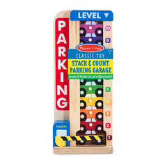 MELISSA & DOUG - CLASSIC TOY STACK & COUNT PARKING GARAGE