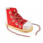 Melissa & Doug - Wooden Lacing Shoe