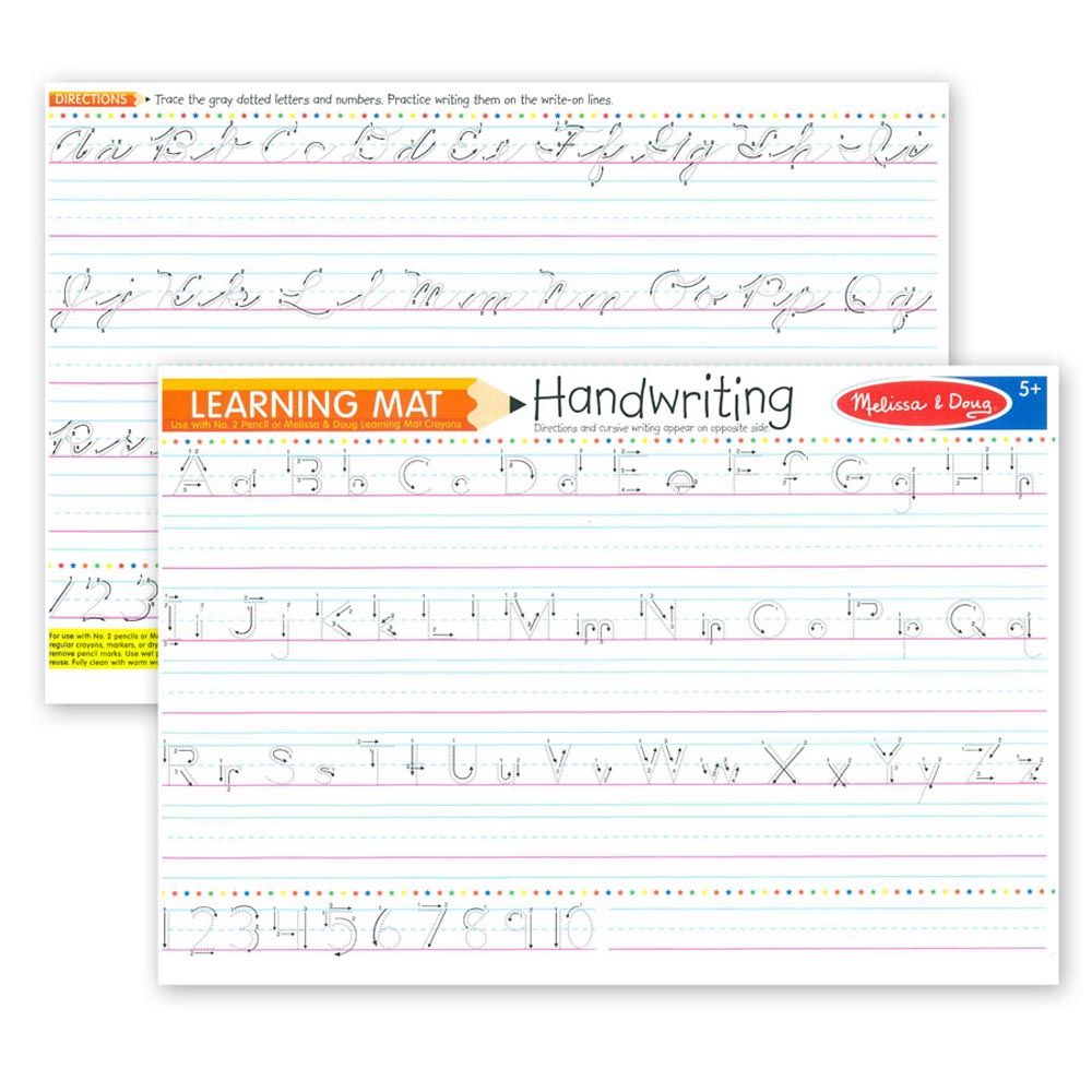 Melissa & Doug - Learning Mat Handwriting - Toyworld Australia