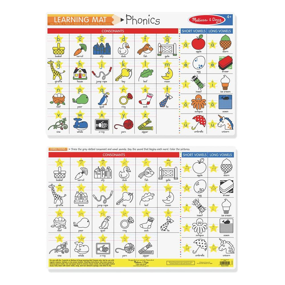 Melissa & Doug - Learning Mat Phonics