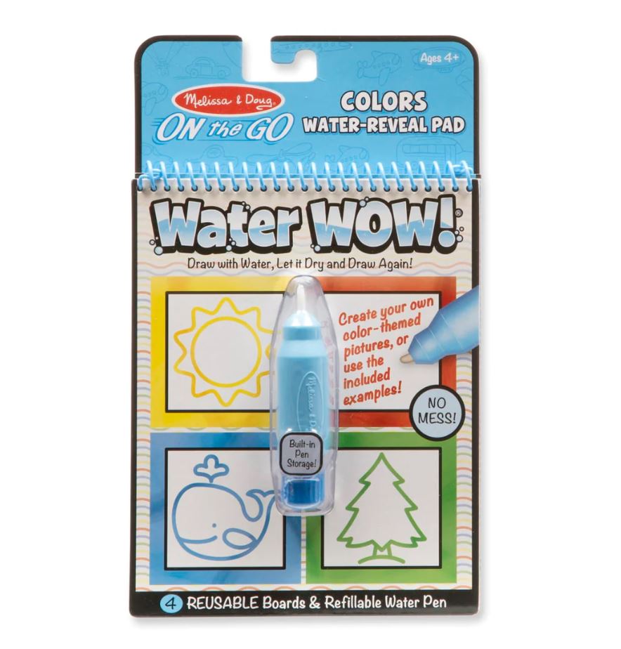 Melissa & Doug - On The Go - Water Wow - Colors & Shapes