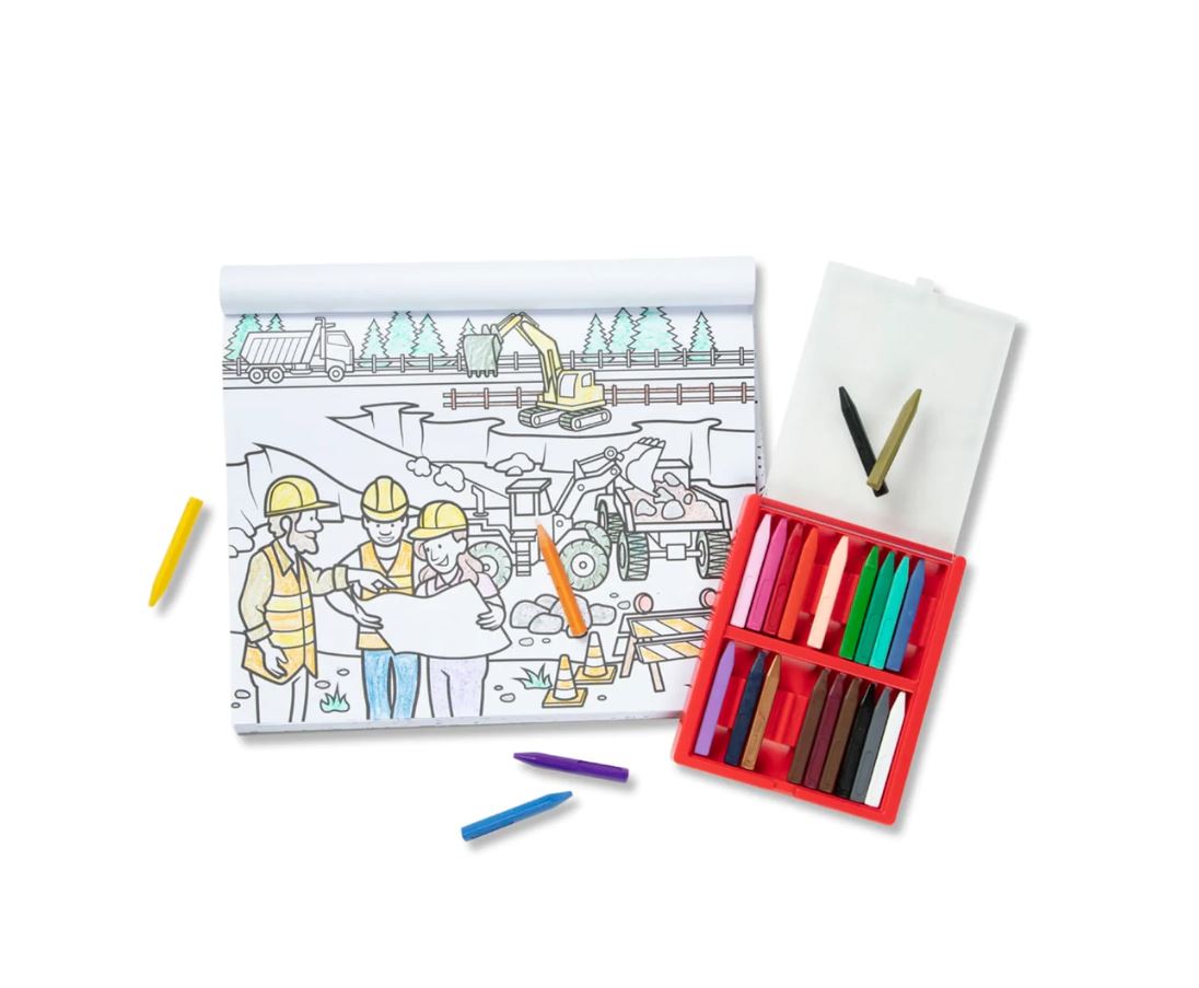 Melissa & Doug - Jumbo Colouring Pad - Town