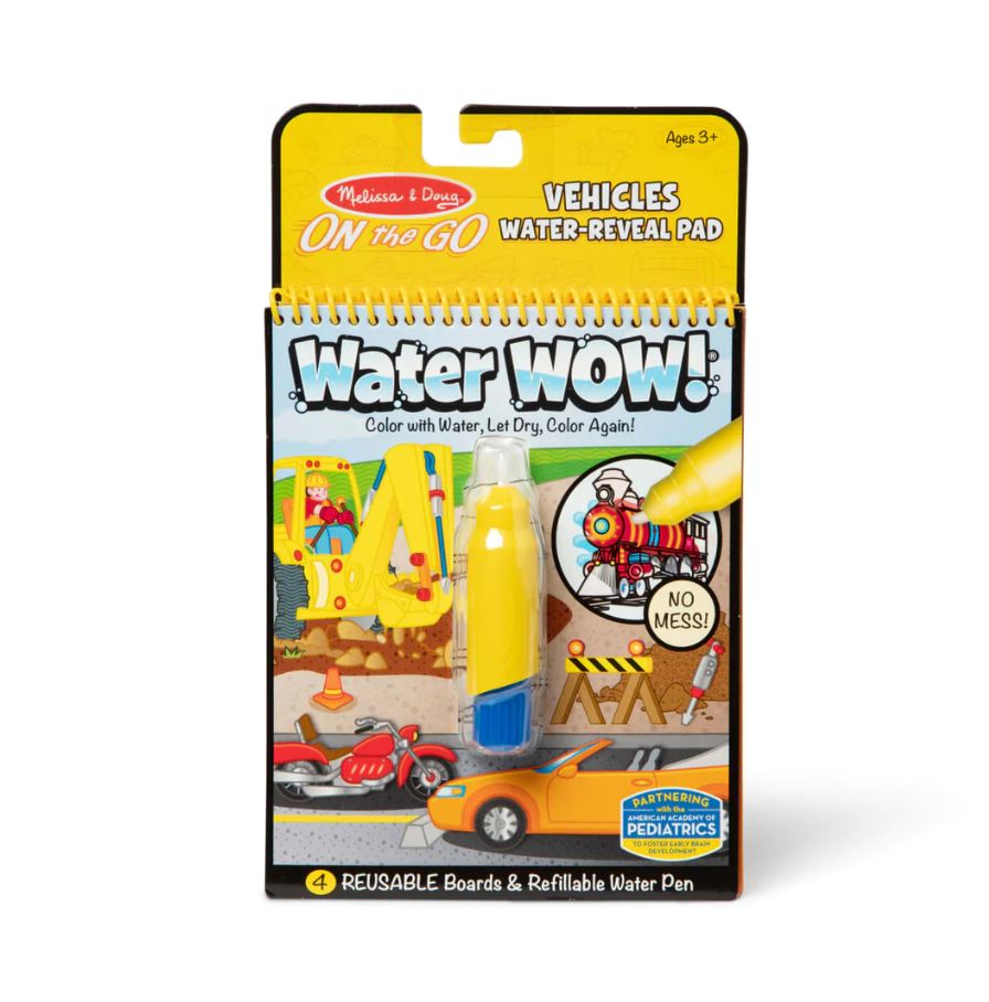 Melissa & Doug - On The Go - Water Wow - Vehicles