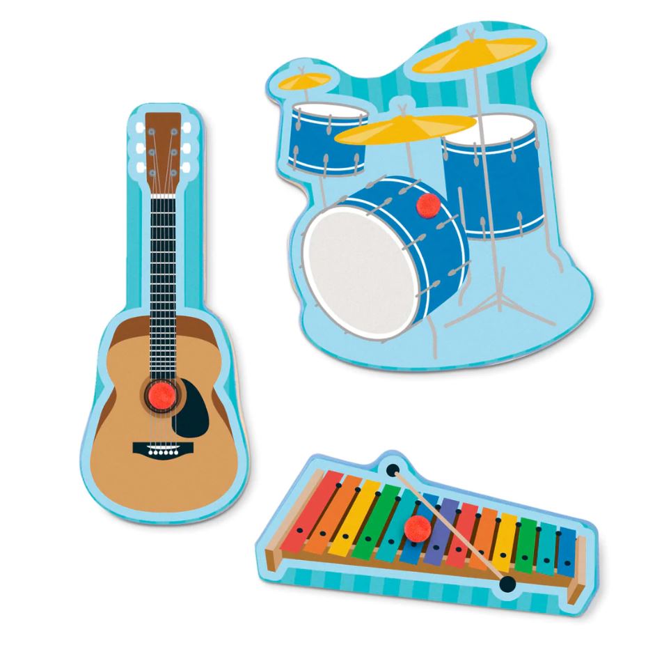 Melissa & Doug - See & Hear Sound Puzzle - Musical Instruments