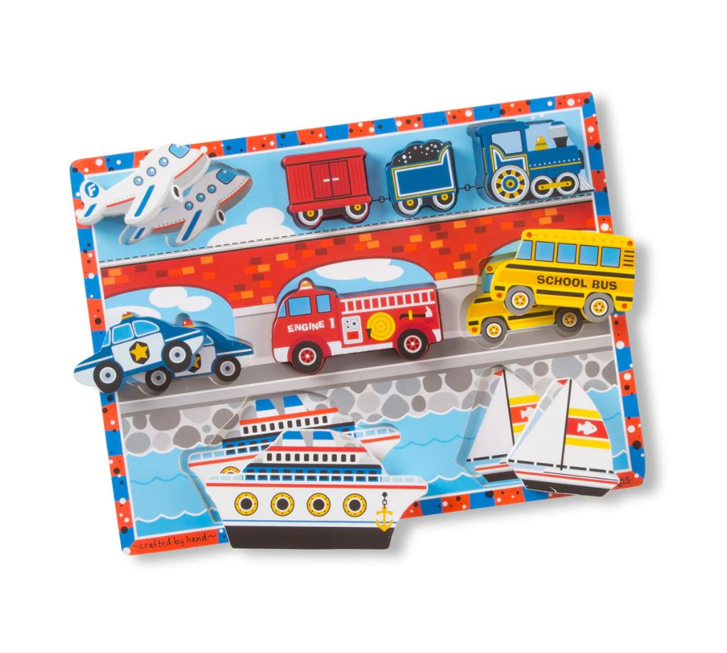 Melissa & Doug - Chunky Puzzle Vehicles