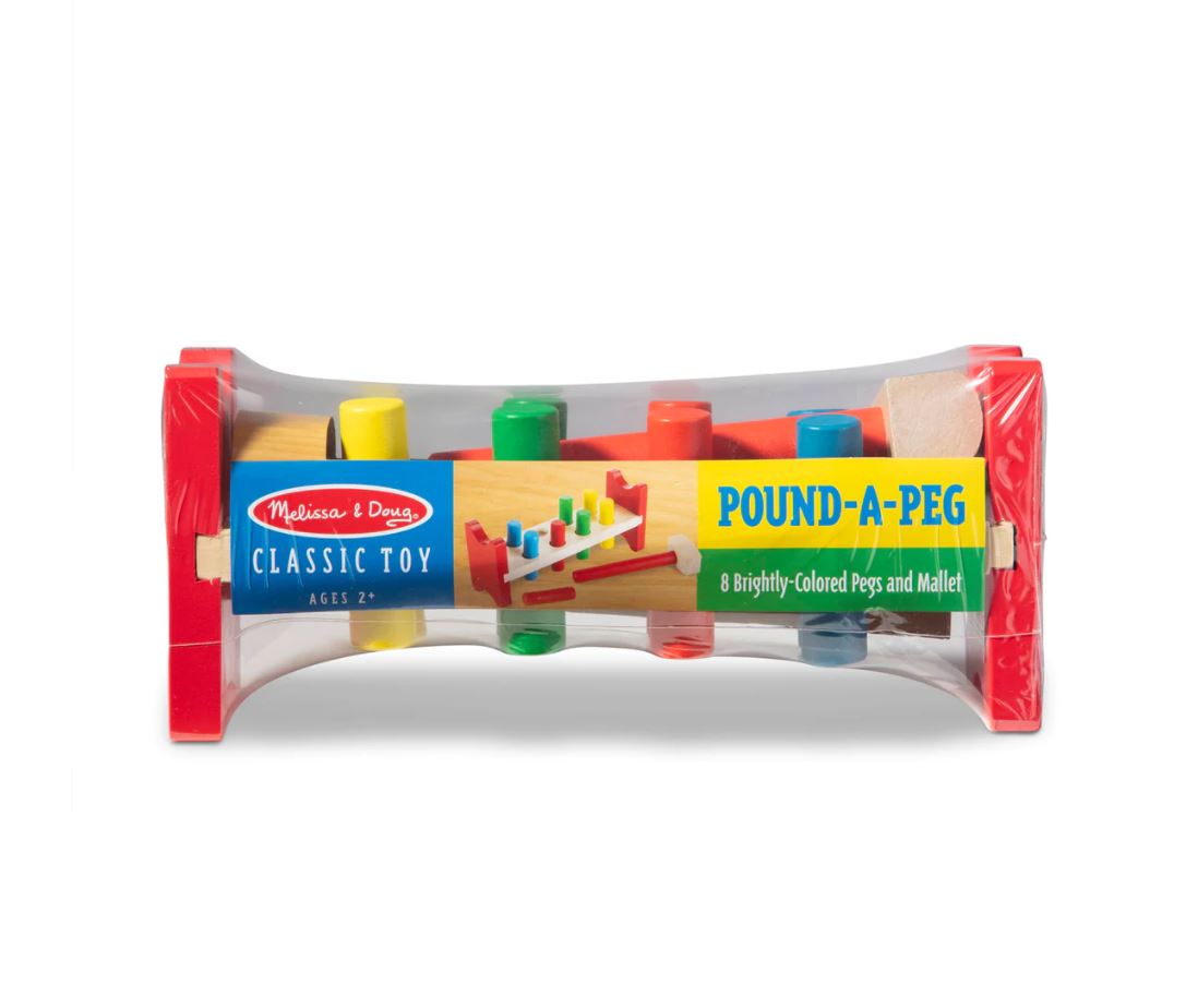 Melissa & Doug - Classic Toy Pound A Peg - Toyworld Aus