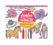 Melissa & Doug - Jumbo Colouring Pad - Pink