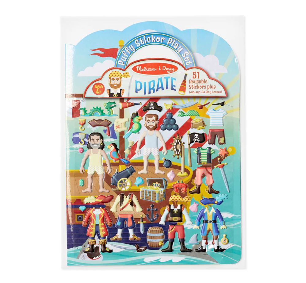 Melissa & Doug - Puffy Sticker Playset - Pirate