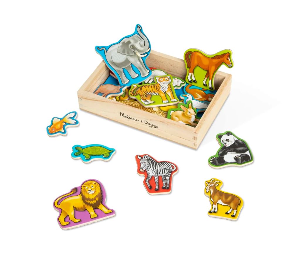 Melissa & Doug - Magnetic Wooden Animals