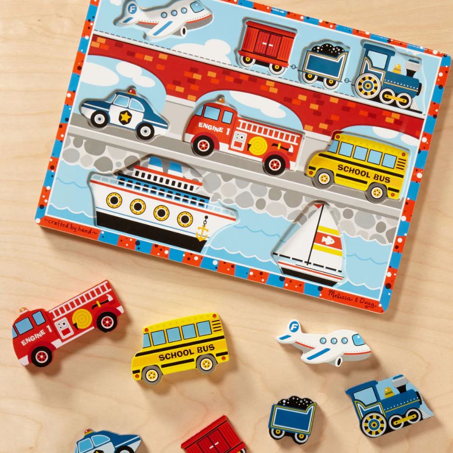 Melissa & Doug - Chunky Puzzle Vehicles