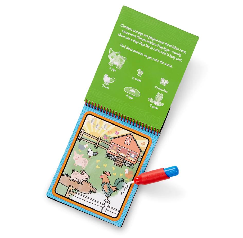 Melissa & Doug Water Wow! - Farm