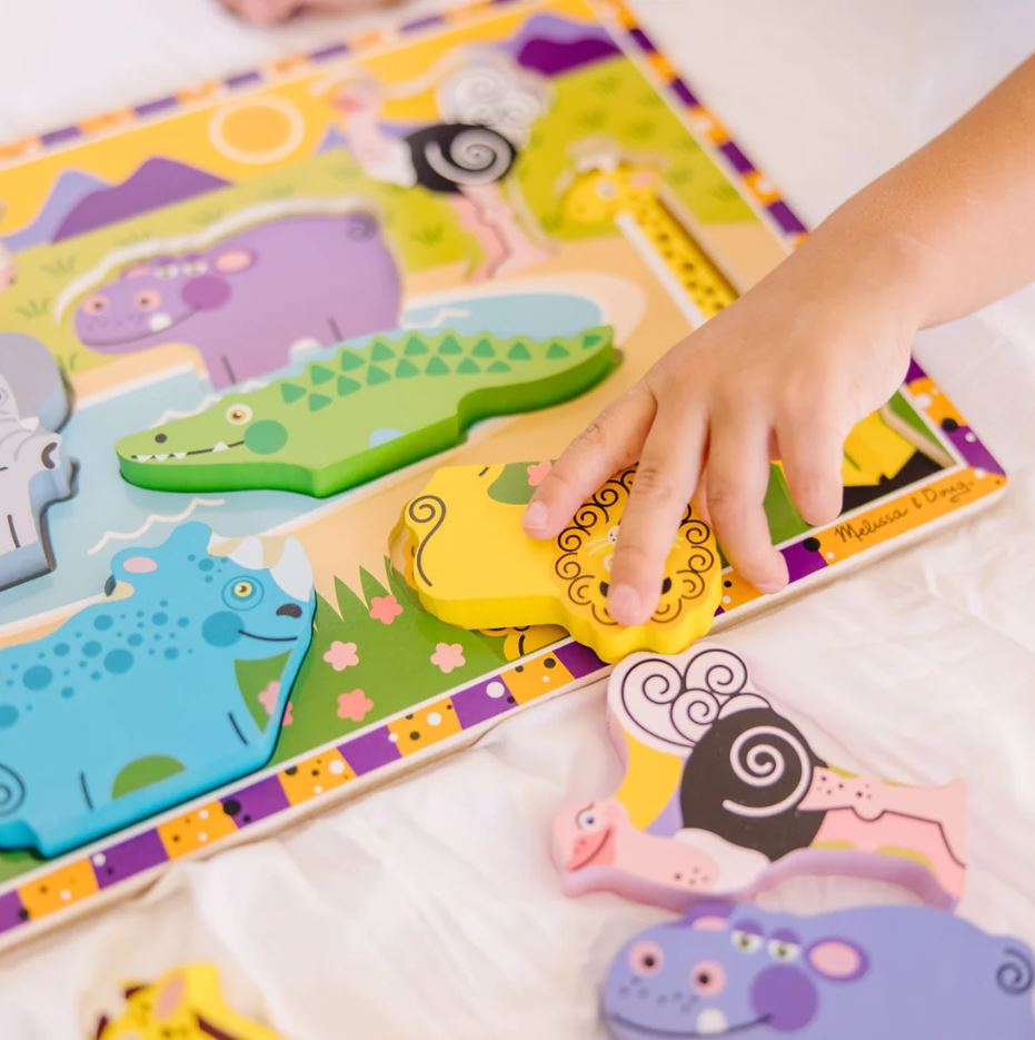 Melissa & Doug - Chunky Puzzle Safari Animals