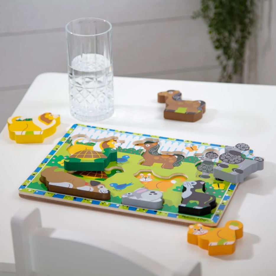 Melissa & Doug Chunky Puzzle Pets - Toyworld Australia