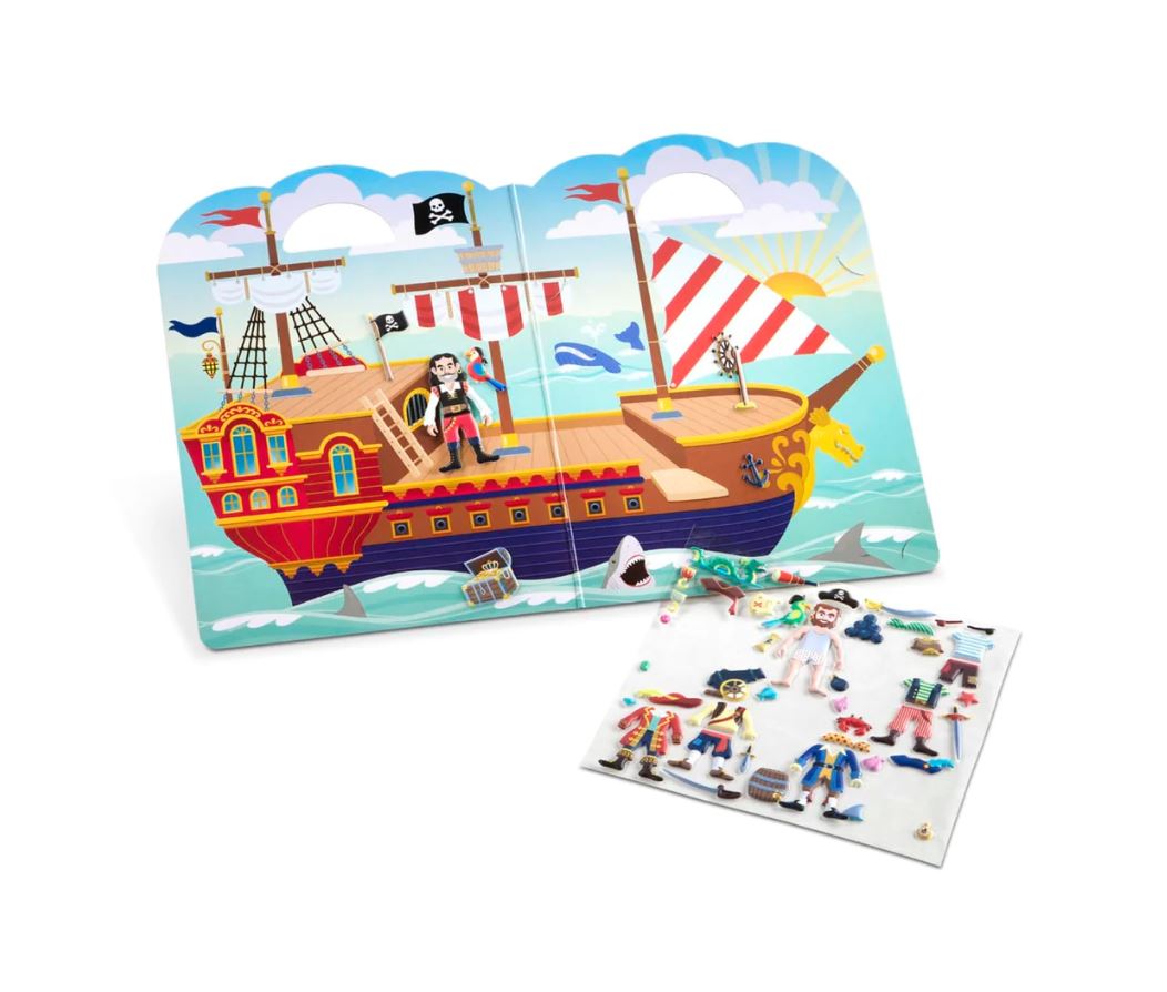 Melissa & Doug - Puffy Sticker Playset - Pirate