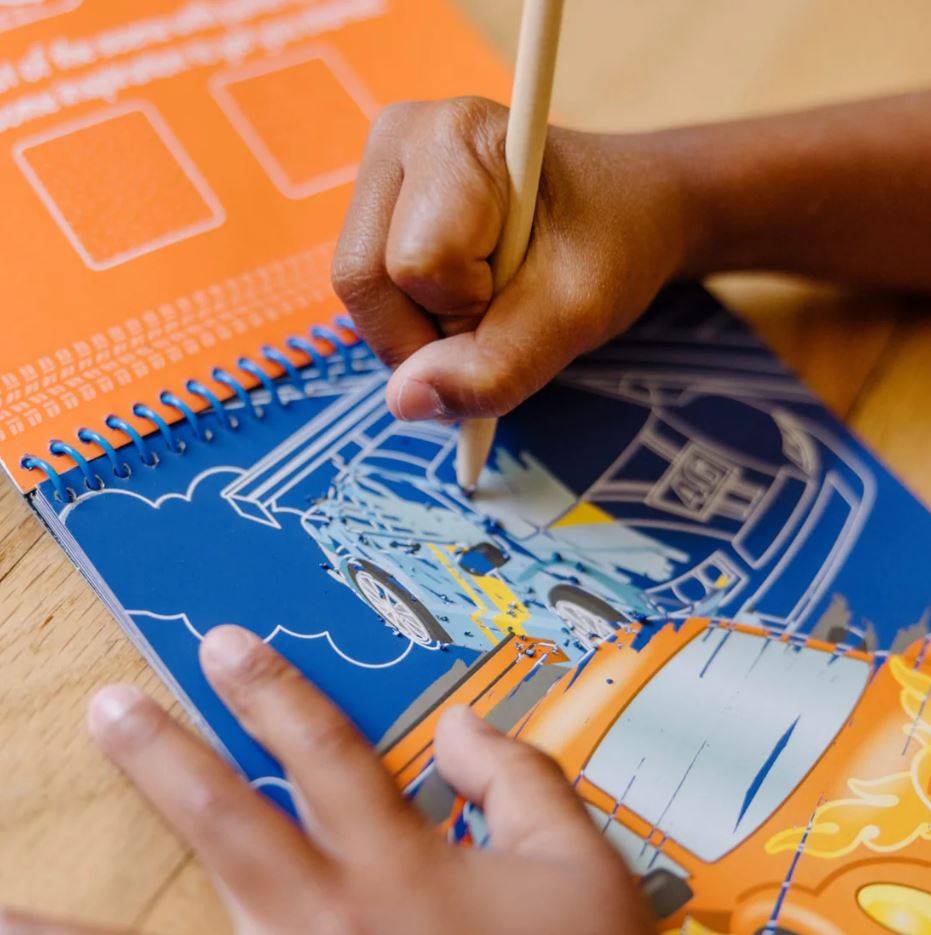 Melissa & Doug On The Go - Scratch Art - Vehicles
