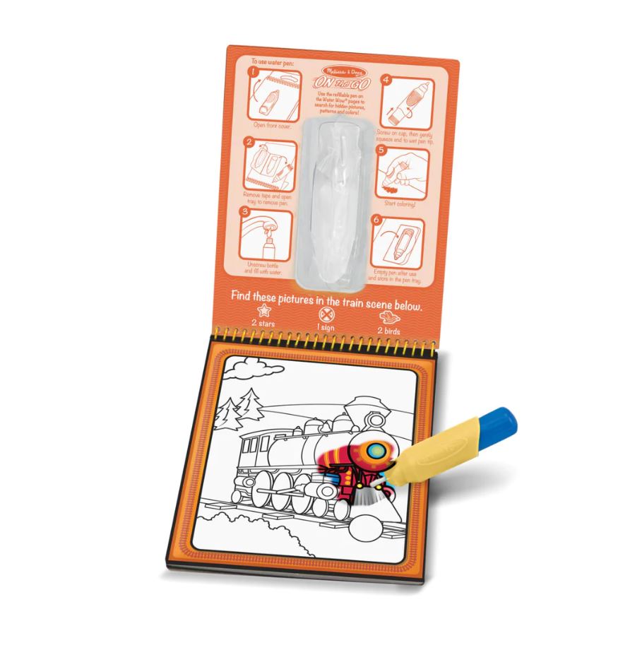 Melissa & Doug - On The Go - Water Wow - Vehicles