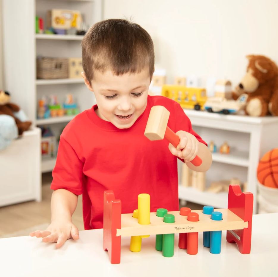 Melissa & Doug - Classic Toy Pound A Peg - Toyworld Aus