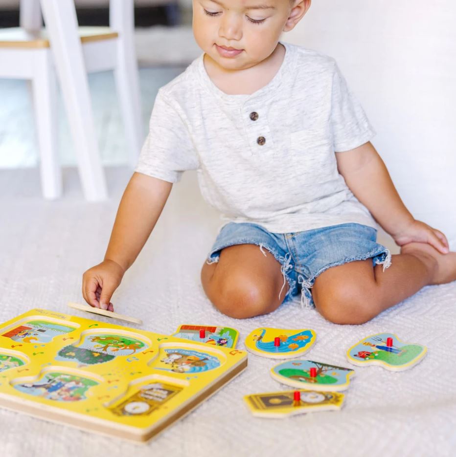 Melissa & Doug - Nursery Rhyme A Sound Puzzle