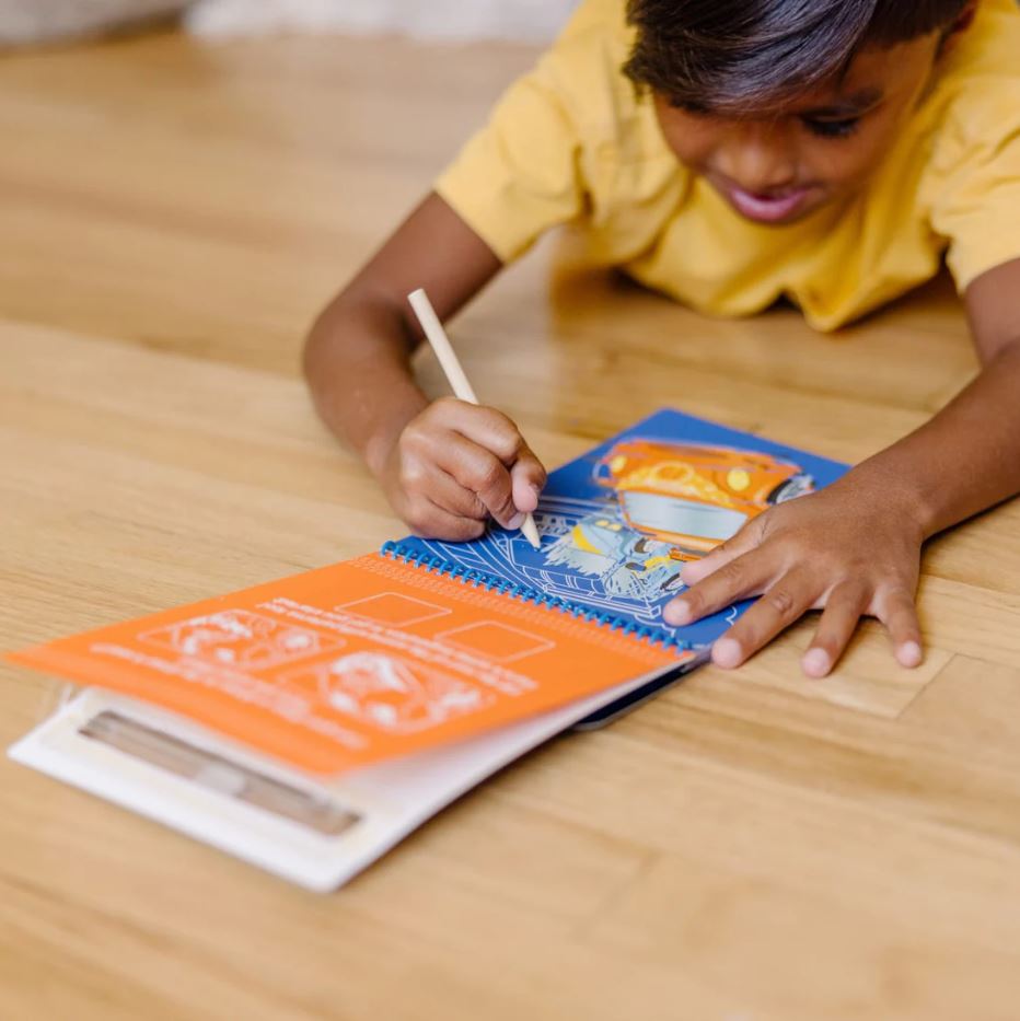 Melissa & Doug On The Go - Scratch Art - Vehicles