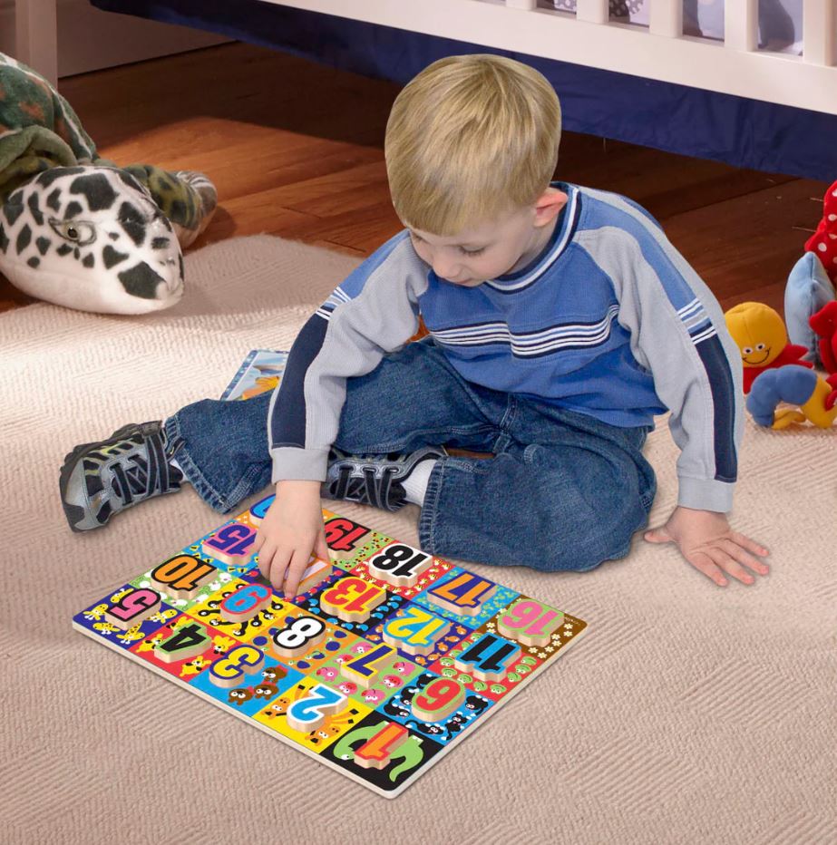 Melissa & Doug - Jumbo Numbers Chunky 20 Piece