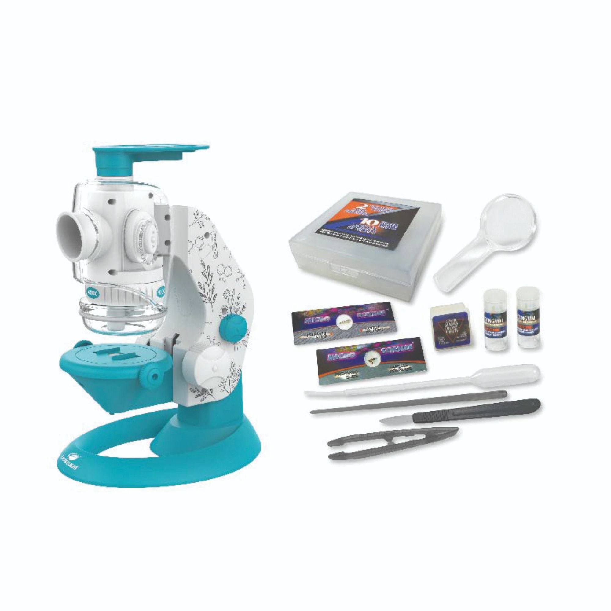 Micro-Science 100/200/450X 3 Way Projector Smart Microscope