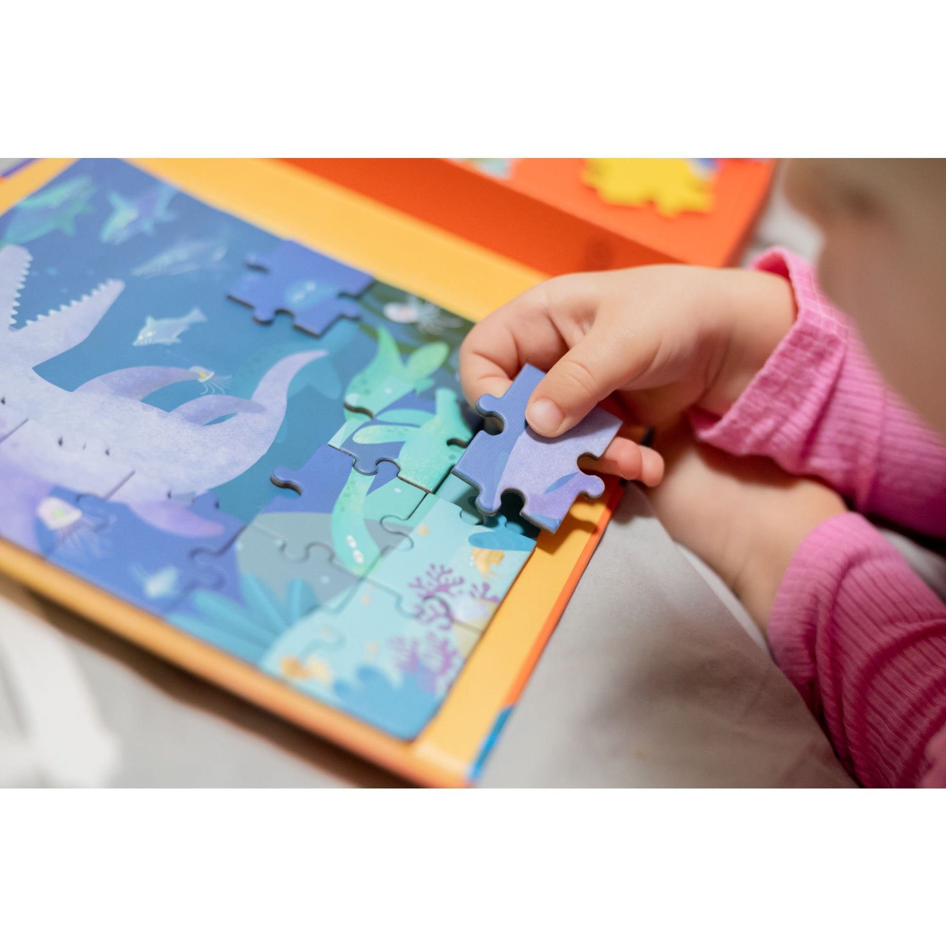 MierEdu 2-In-1 Magnetic Puzzles - Dino - Toyworld Australia
