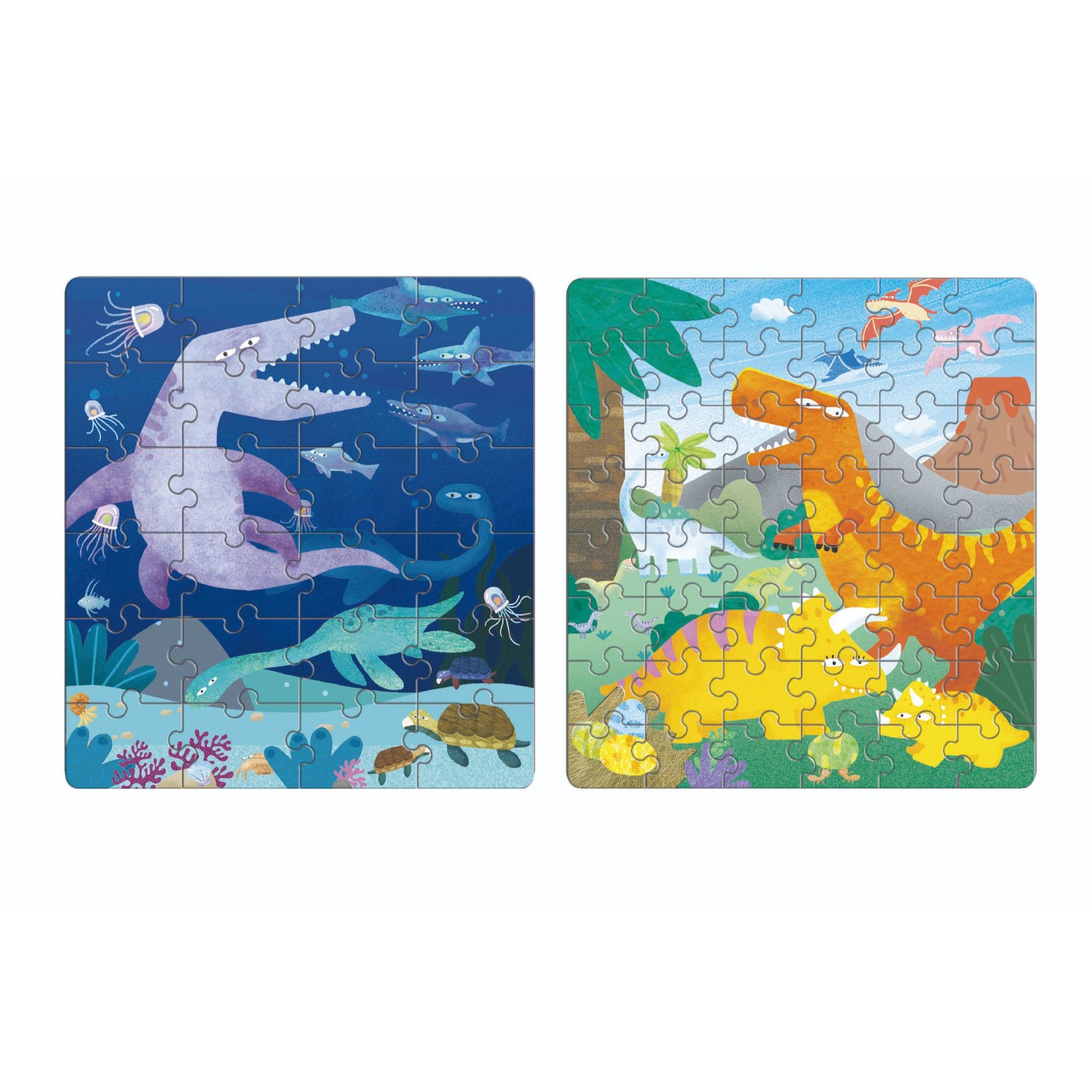 MierEdu 2-In-1 Magnetic Puzzles - Dino - Toyworld Australia