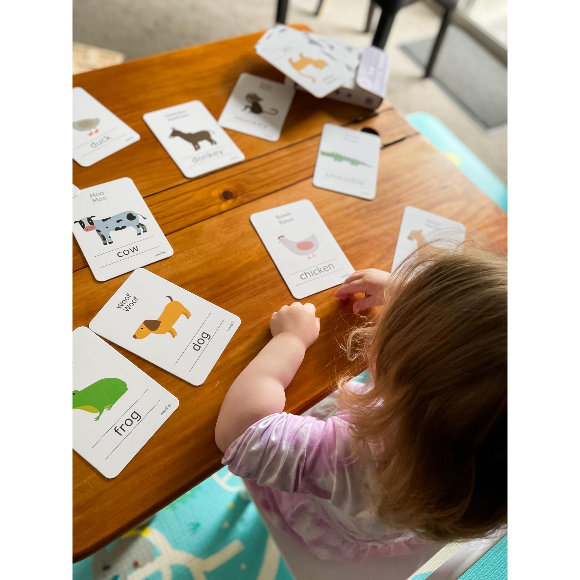 MierEdu Cognitive Flash Cards - Animal Sounds
