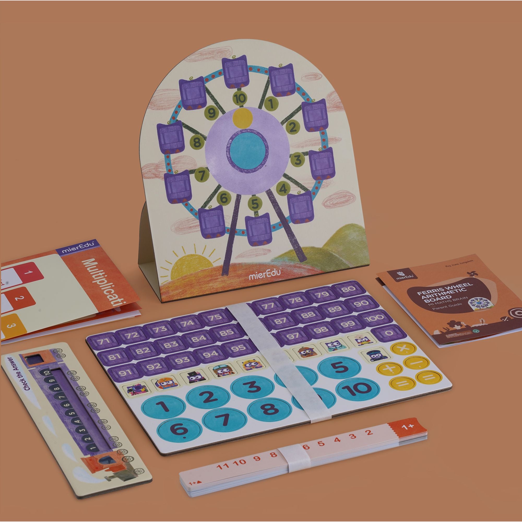 MierEdu Ferris Wheel Arithmetic Board - Toyworld Australia
