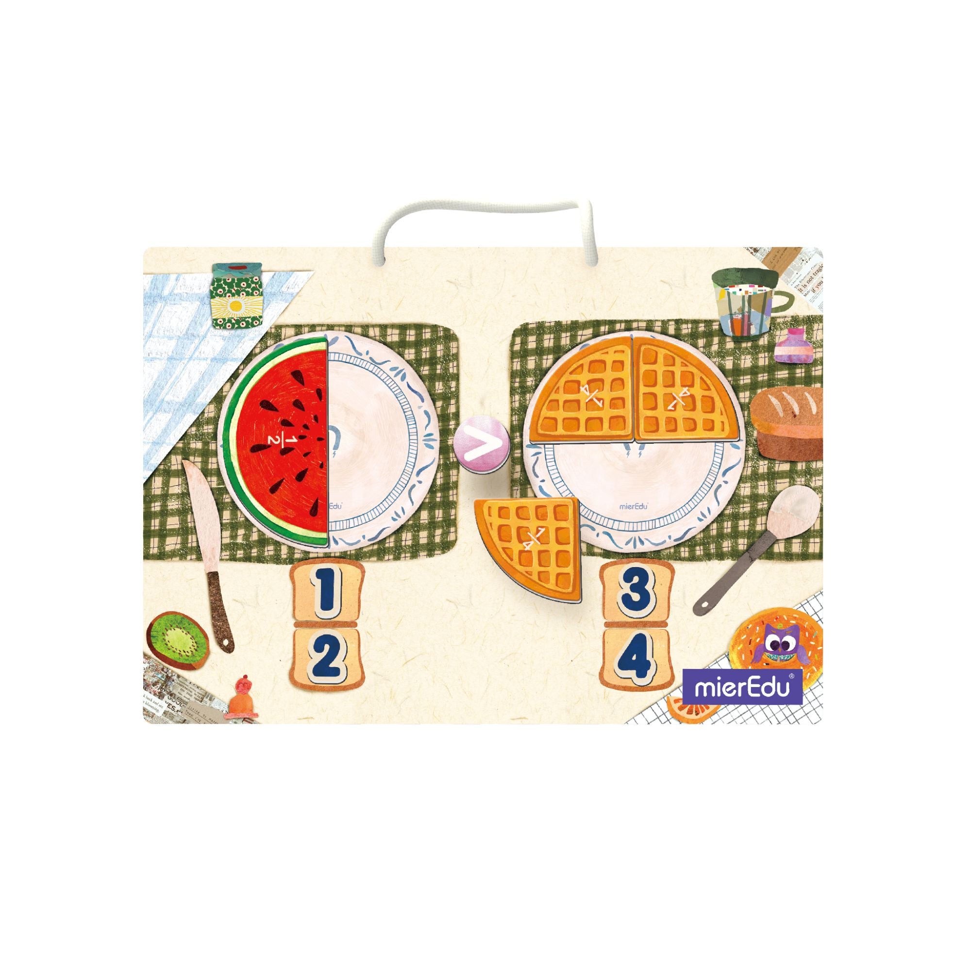 MierEdu Magnetic Pad - Fraction Puzzle