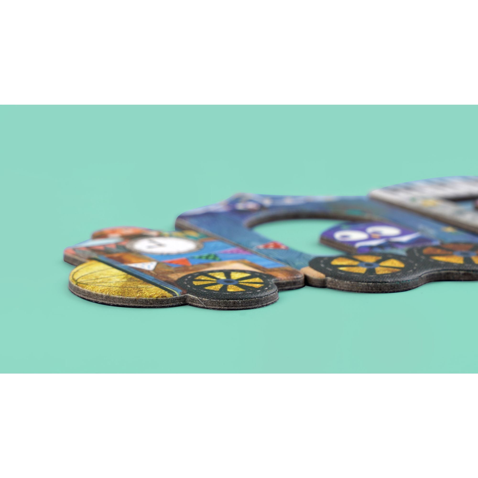 MierEdu Magnetic Puzzle Box Cars