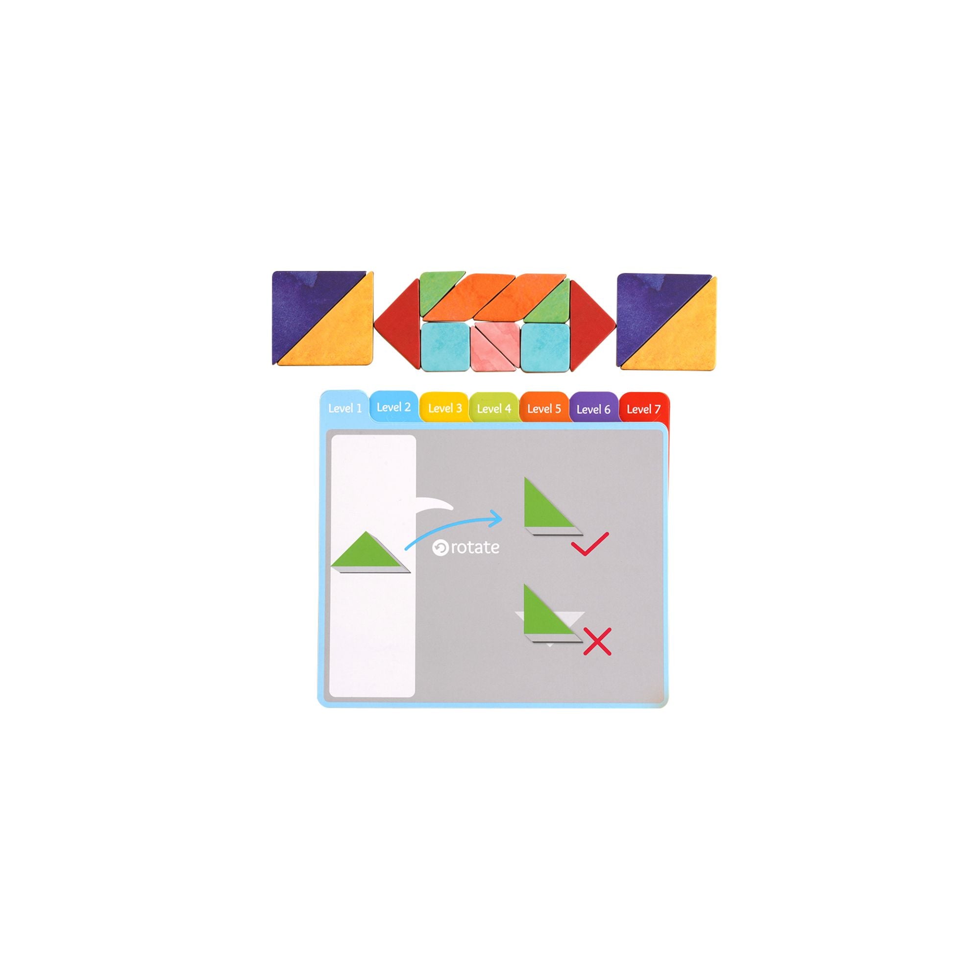 MierEdu Magnetic Tangram- Advanced Kit