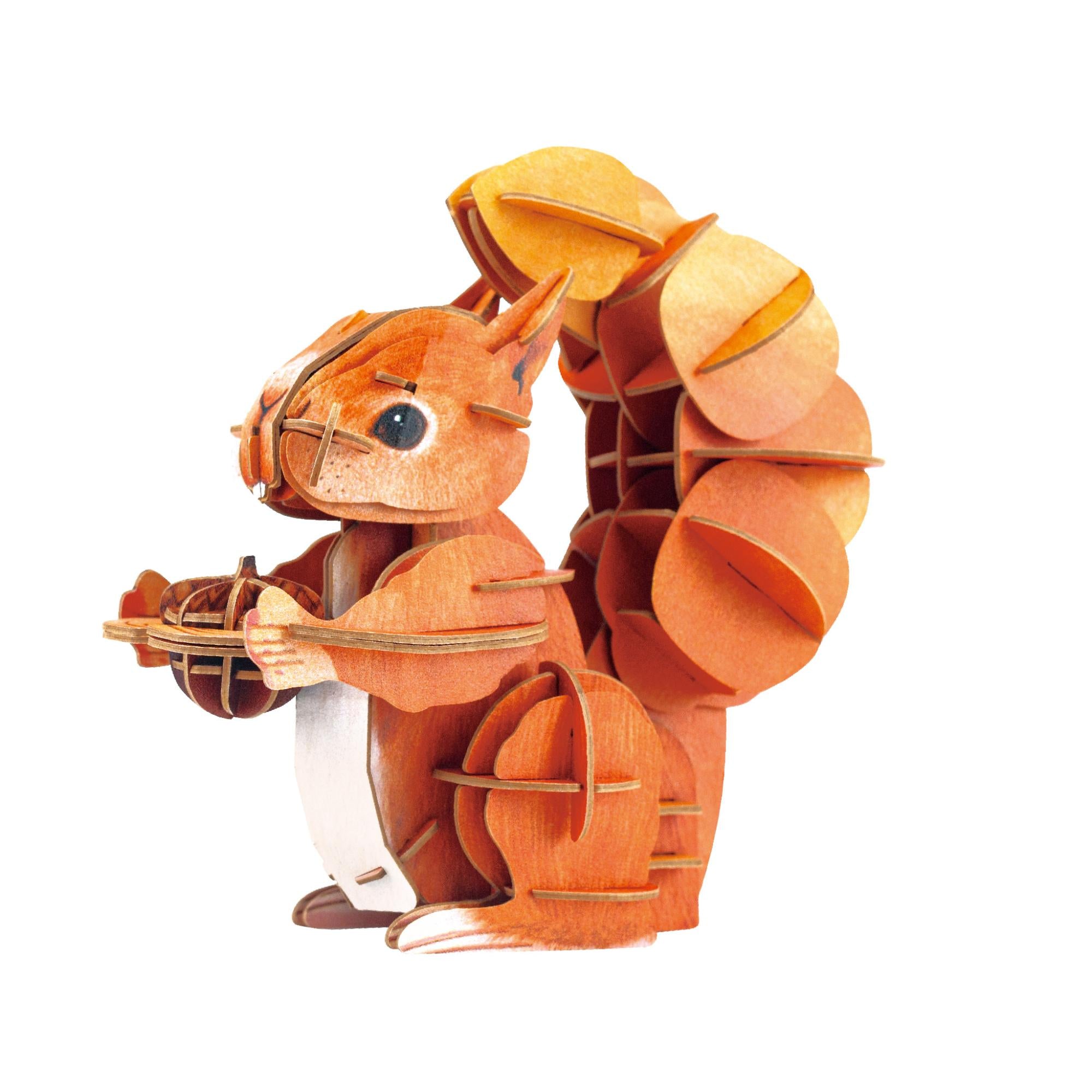MierEdu Mini Adjustable 3D Puzzle Squirrel