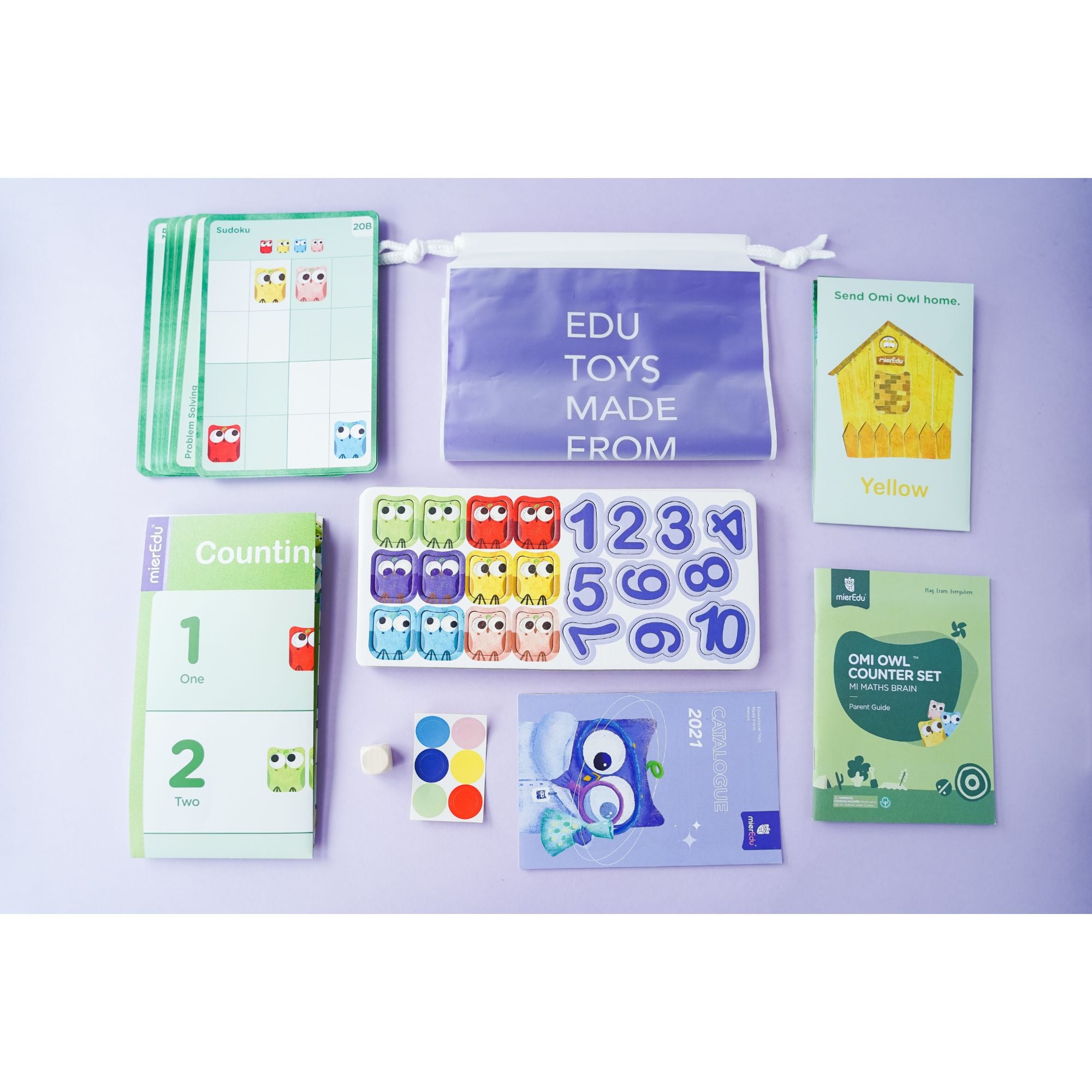 MierEdu Omi Owl Counter Set