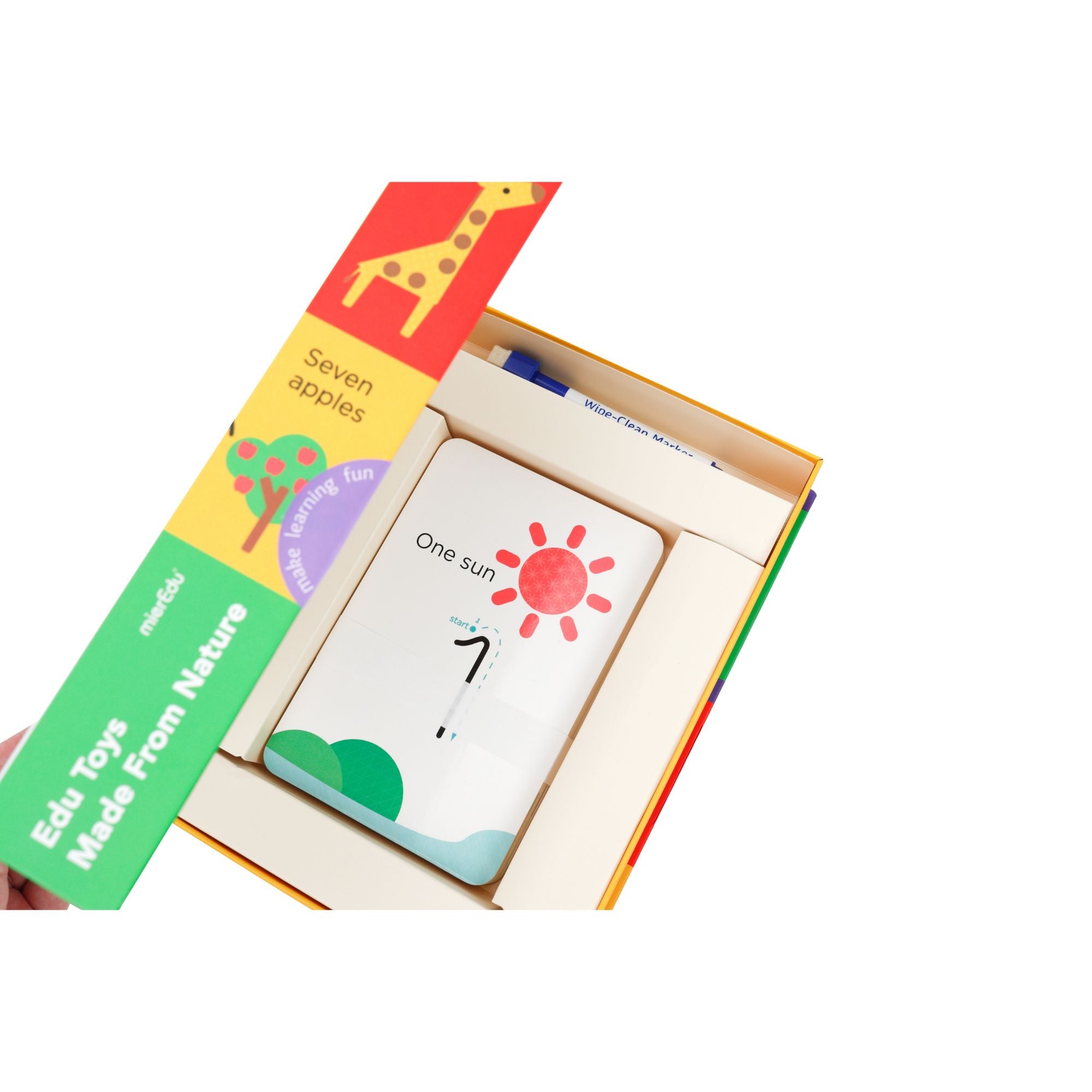 MierEdu Wipe Clean Activity Set - Number