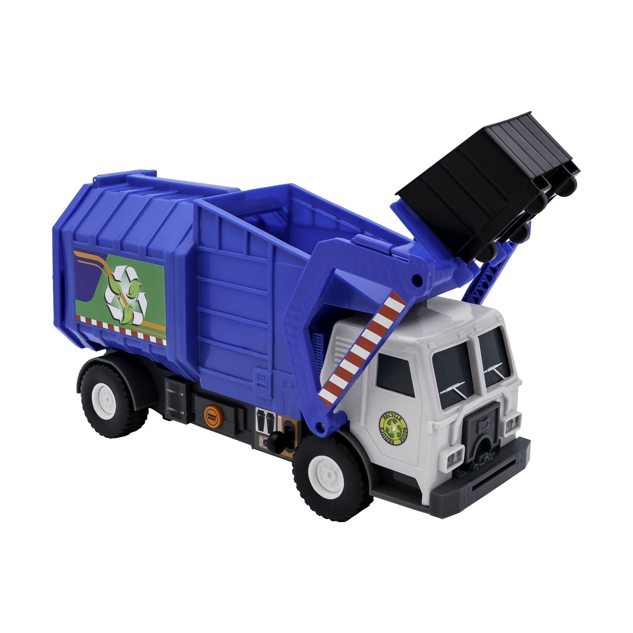 Mighty Fleet Action Drive 16 Inch Garbage Truck