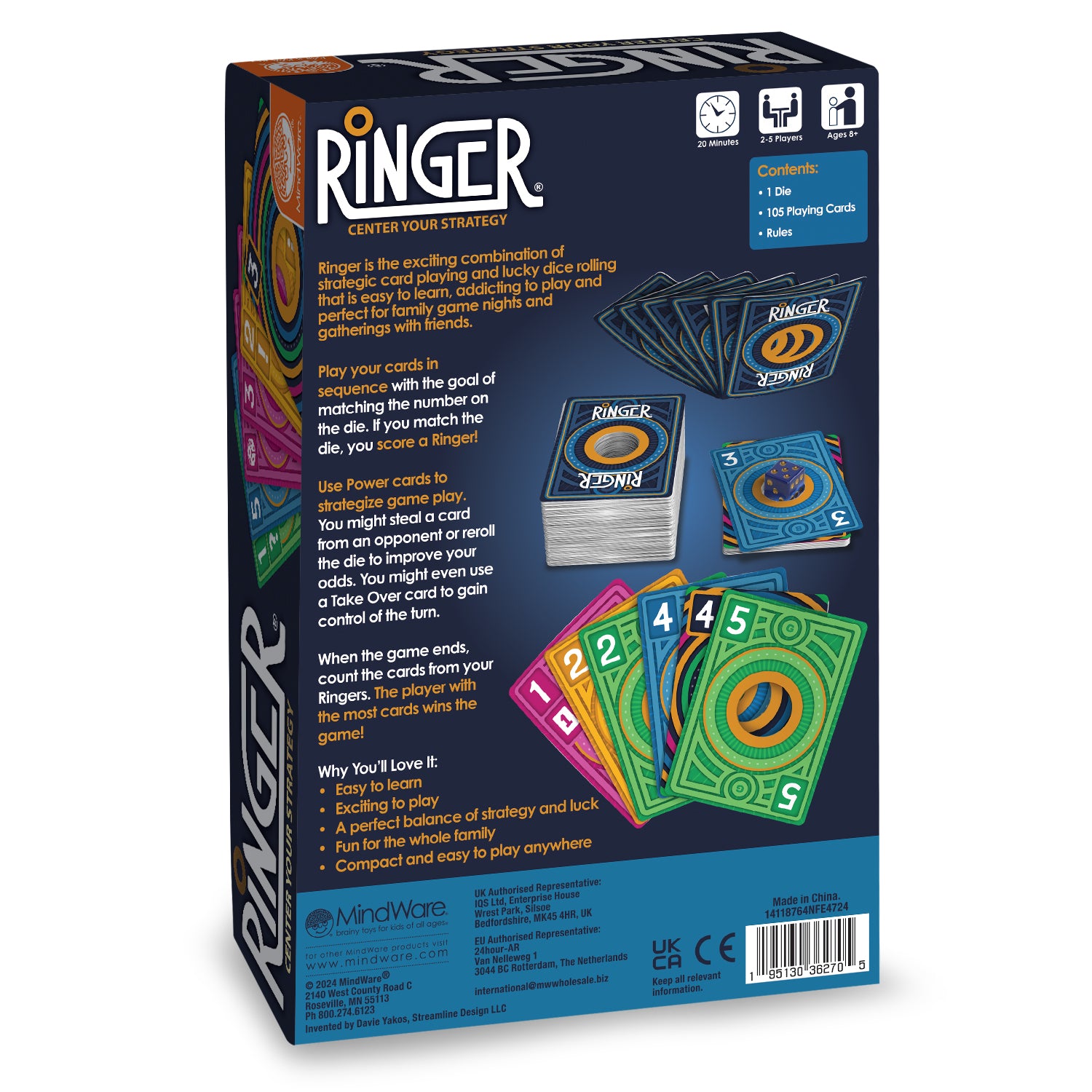 Ringer Card Game - Toyworld Australia