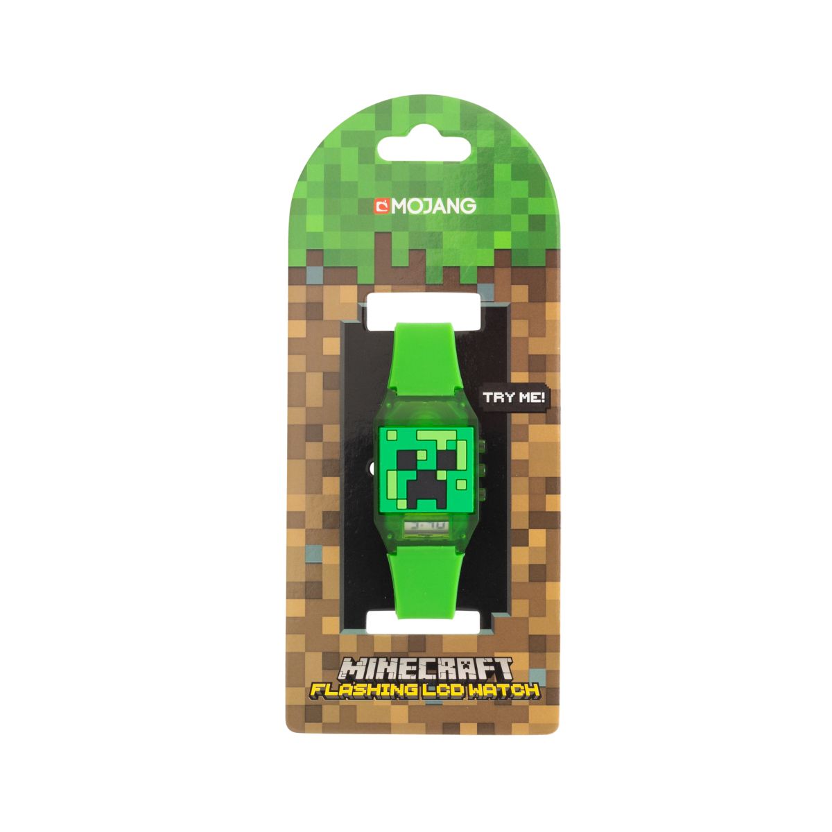 You Monkey Light Up Digital Watch - Minecraft