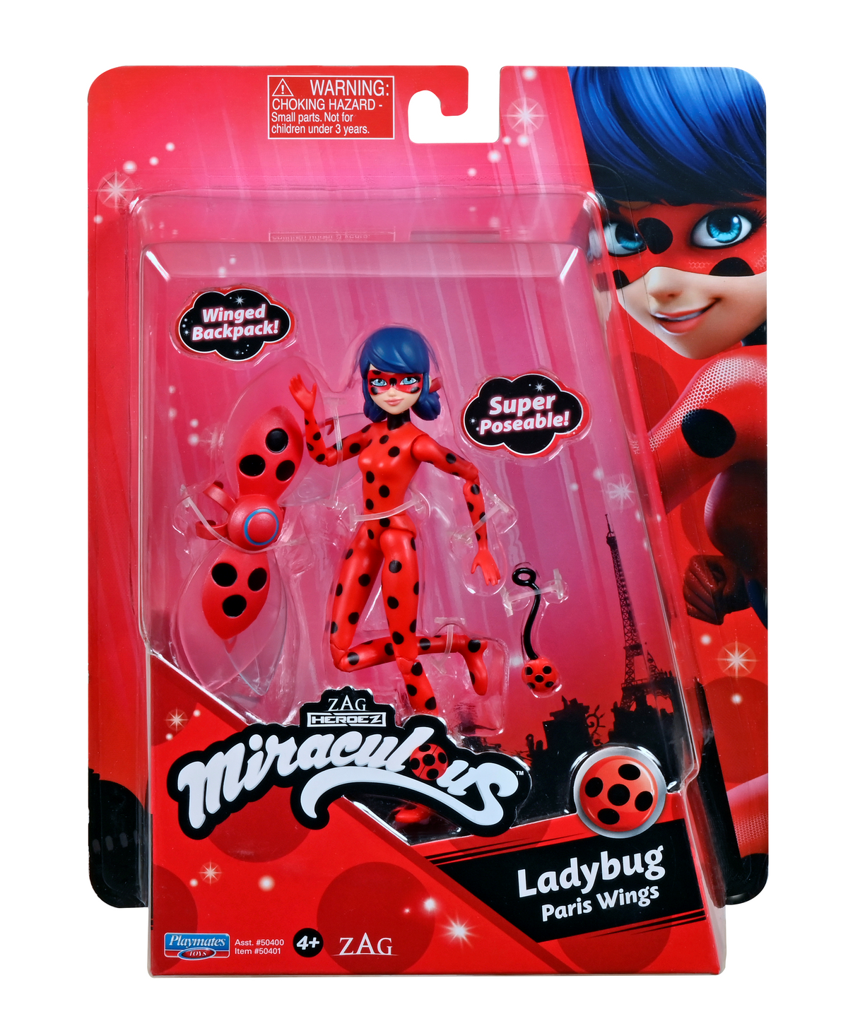 Miraculous Ladybug Ladybug Paris Wings