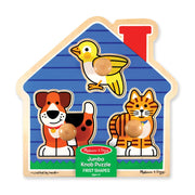Melissa & Doug - House Pets Knob Puzzle - Toyworld Aus
