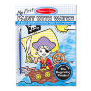 Melissa & Doug My First Paint With Water - Pirates, Space, Construction & More