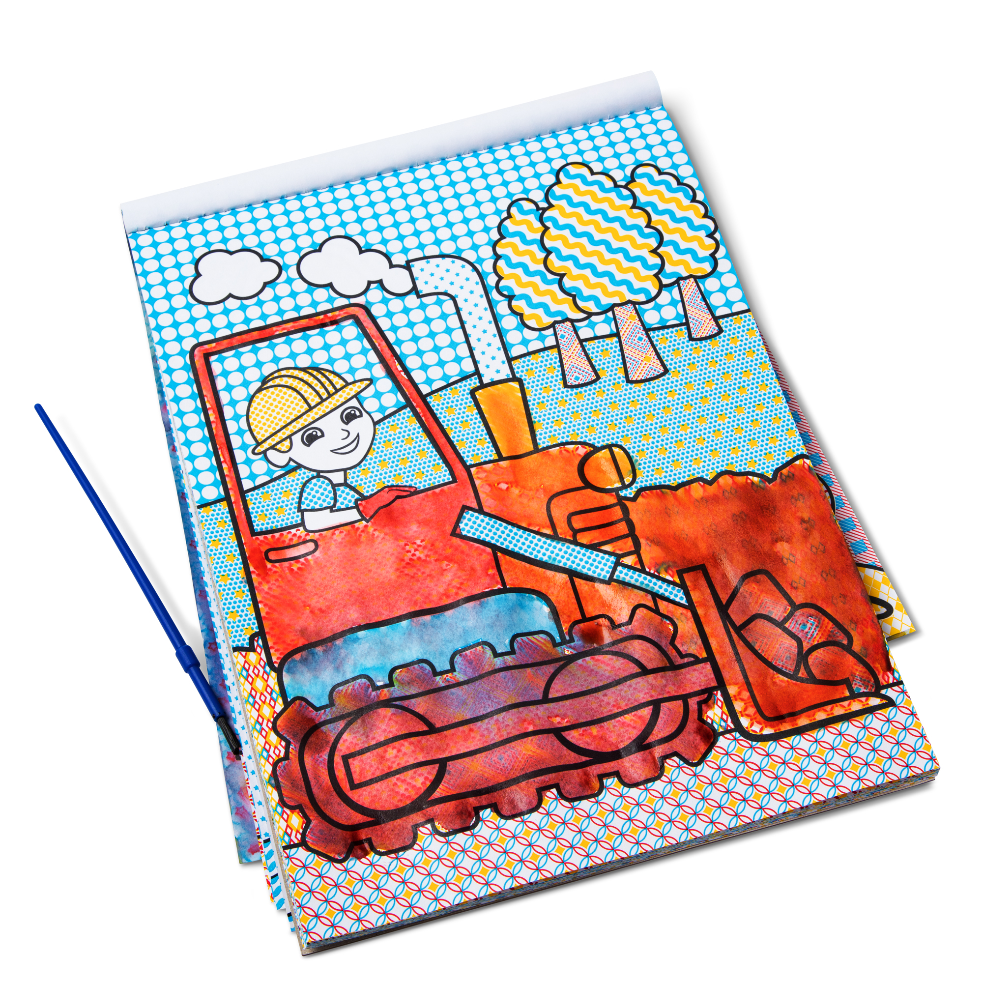 Melissa & Doug My First Paint With Water - Pirates, Space, Construction & More